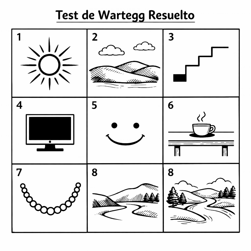 test de wartegg, test wartegg resuelto,